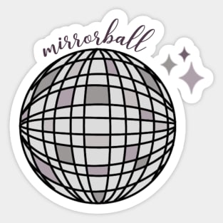 Taylor swift mirrorball Sticker